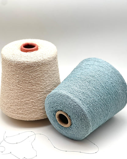 RARE Find: Fantasy Cotton Yarn Made for FENDI, CORSAIR, Luxury Italian Yarn by Ilaria, Available on Cones, Lace Weight, 1600m/100g (1749y)