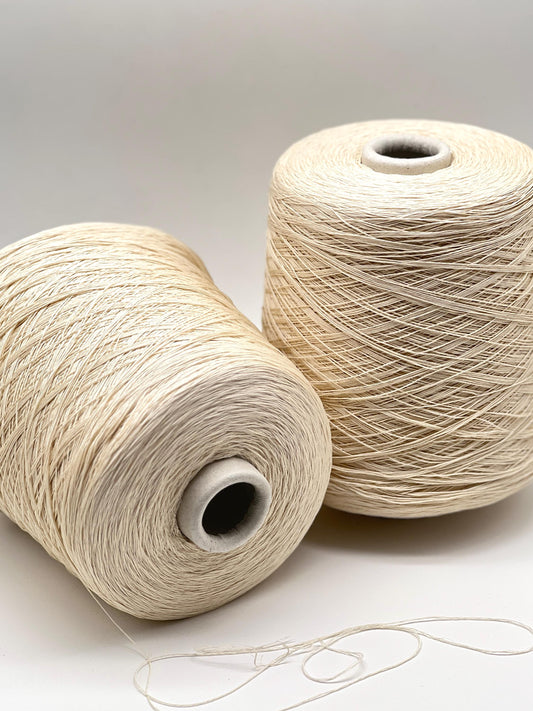 Cotton Mulberry Silk Yarn, COSEX, Luxury Italian Yarn by RiGo, Sold in Balls or on Cones, Lace Weight - 850m/100g