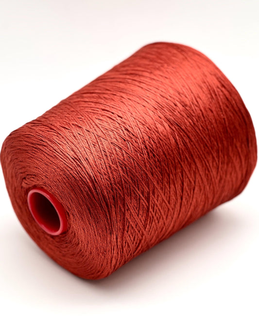 Silk CABLE Yarn, SETA SHAPE, 100% Pure Silk, Luxury Italian Yarn by FBSilk, Sold on Cones, Lace Weight - 600m/100g (656 yards)