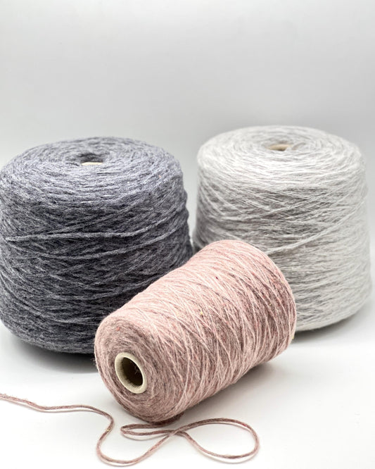 Merino BLEND Chain-Cable Yarn, AIR, Premium Italian Yarn by New Mill, Available in Balls and on Cones, DK Weight, 240m/100g (262y)