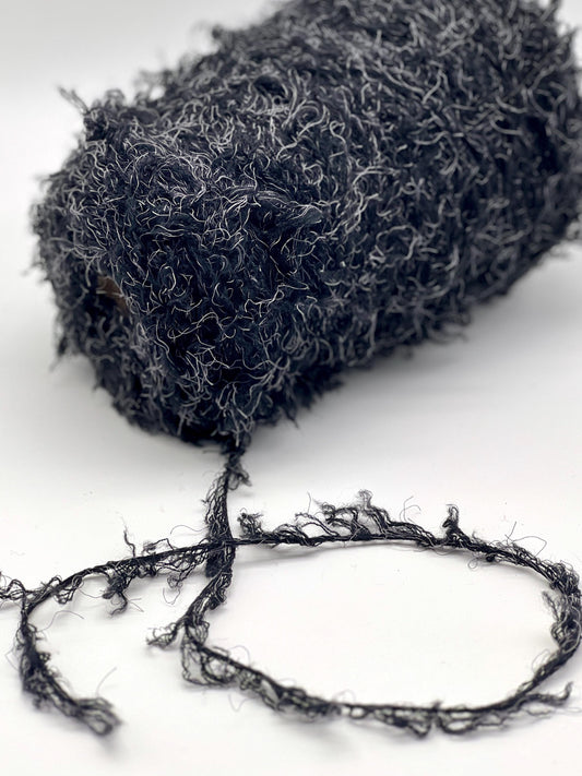 WHOLE Cone Sale: Cashmere Merino Fur Yarn, WISH GLOW, Luxury Fancy Italian Yarn by Loro Piana, Chunky Weight, 120m/100g (131y/3.52oz)
