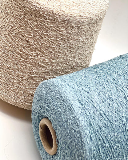 RARE Find: Fantasy Cotton Yarn Made for FENDI, CORSAIR, Luxury Italian Yarn by Ilaria, Available on Cones, Lace Weight, 1600m/100g (1749y)