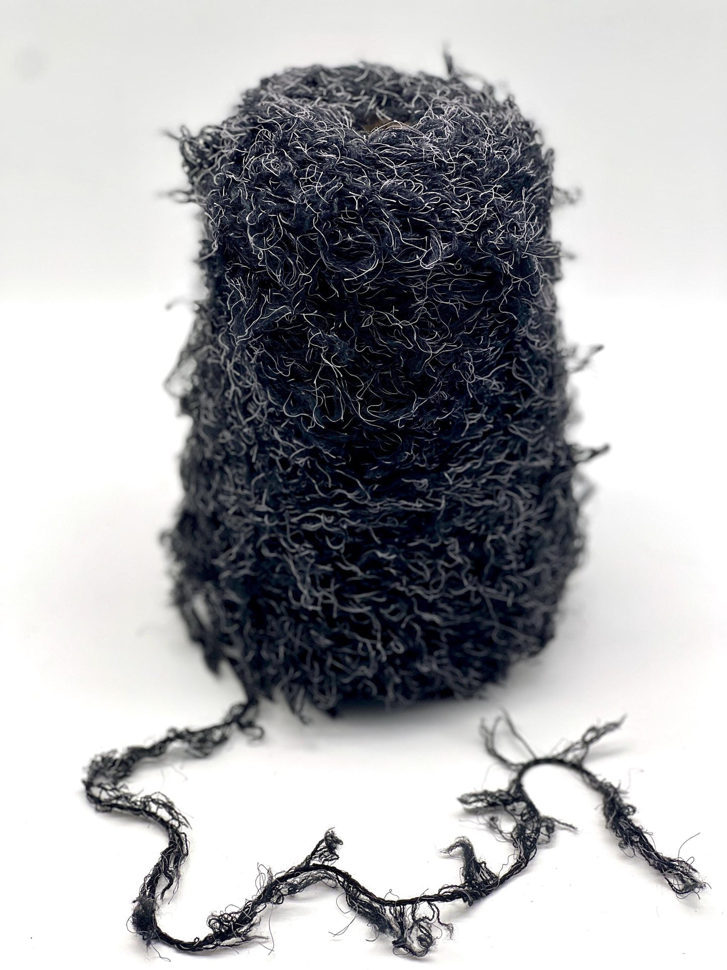 WHOLE Cone Sale: Cashmere Merino Fur Yarn, WISH GLOW, Luxury Fancy Italian Yarn by Loro Piana, Chunky Weight, 120m/100g (131y/3.52oz)