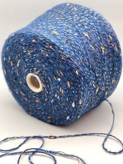 Alpaca Viscose Fantasy CHANEL-Style Yarn, TAURUS, Luxury Italian Yarn by RiGo, Available in Balls and on Cone, Aran Weight, 180m/100g (196y)