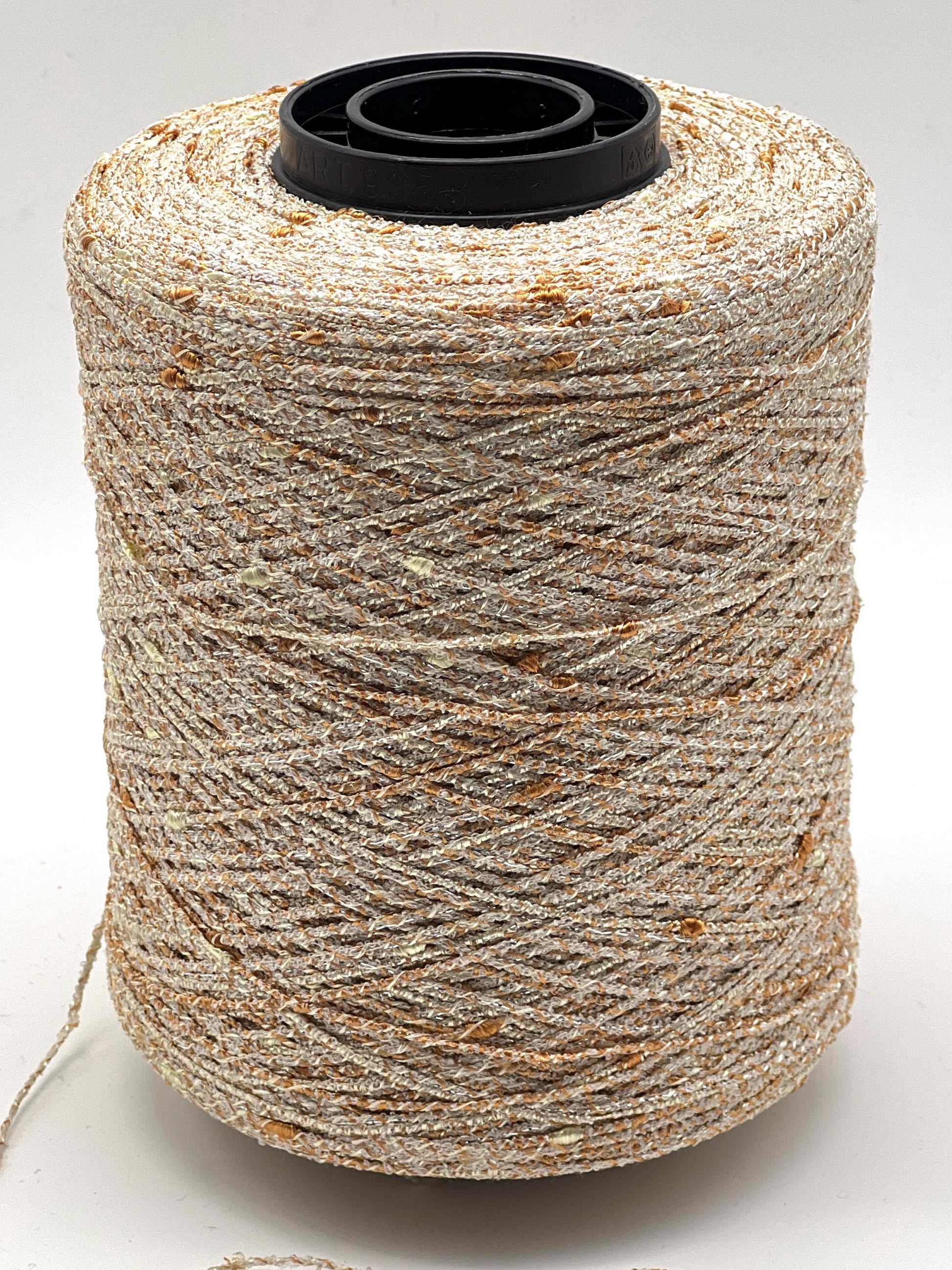 Spool of twine on a white background