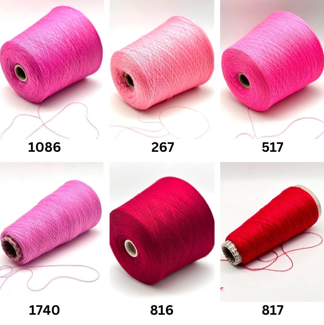 Merino Wool 100%, HARMONY, Premium Italian Yarn By Lana Gatto, Available in Balls and on a Cone,  Extra Fine Wieght, 1500m/100g (1640y/3.52oz)