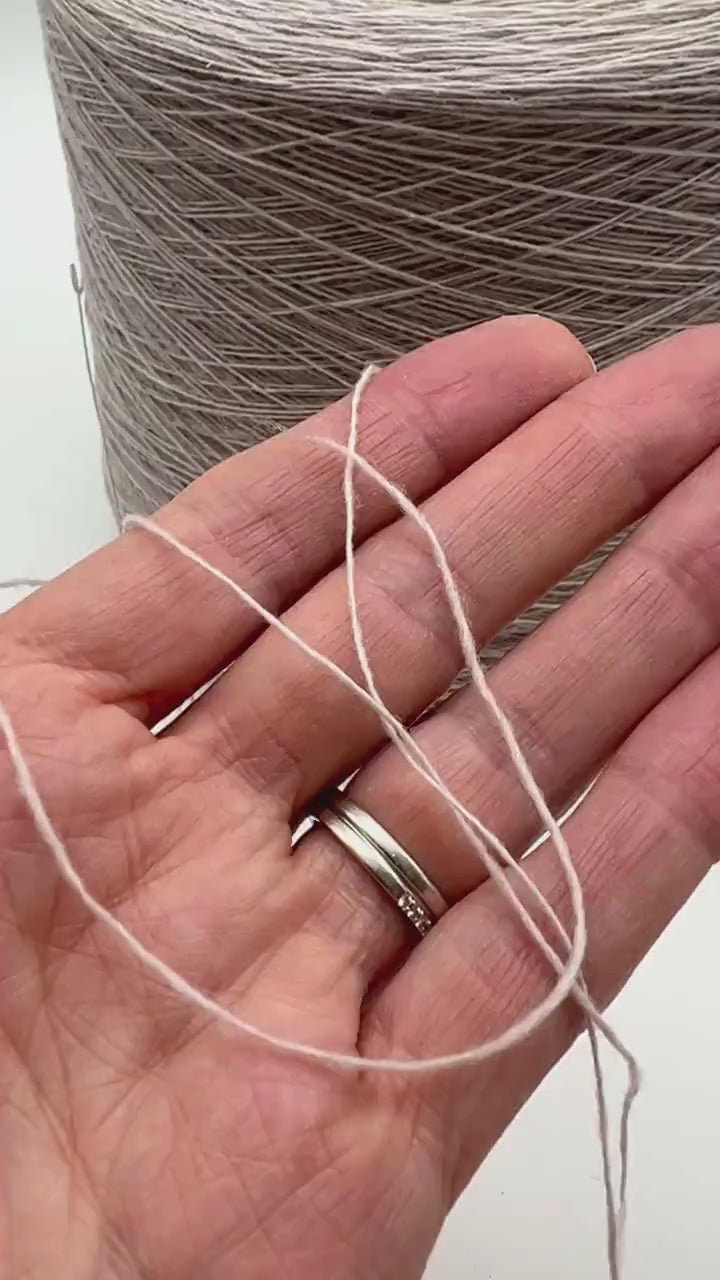 Zegna Baruffa BABA/X luxury 70% Merino 30% Cashmere Italian yarn in an ultra-fine Nm 1/15000 lace weight count for premium knitting and crochet at iDOKNiT.