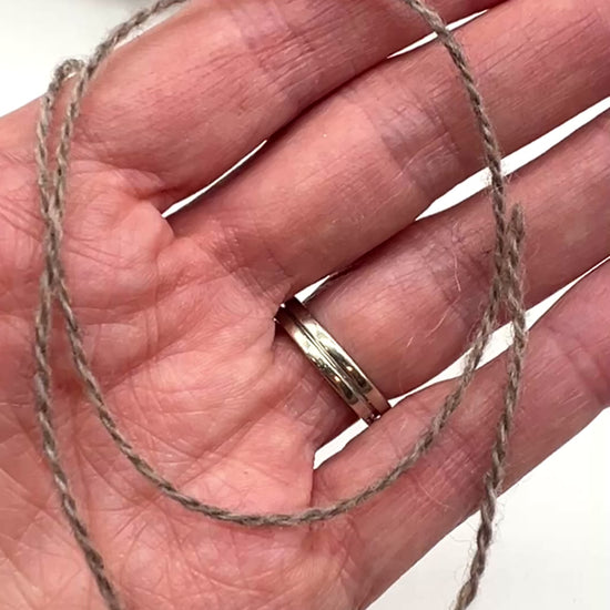 Exclusive iDOKNiT lace weight cashmere yarn, FLEECE GARZATTO by Cariaggi Italy. 100% pure carded cashmere with an Nm 2/12 count, providing 600m per 100g. Authentic Italian-made luxury fiber curated by iDOKNiT for lightweight, breathable knits that develop a beautiful soft bloom after washing.