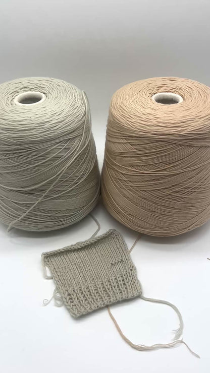 Elite iDOKNiT luxury sport weight yarn, MERINOS 2600 by RiGo Italy. 100% super soft merino wool, Nm 2600. Authentic Italian-made premium wool yarn with natural stretch and breathability curated by iDOKNiT for professional knitting.