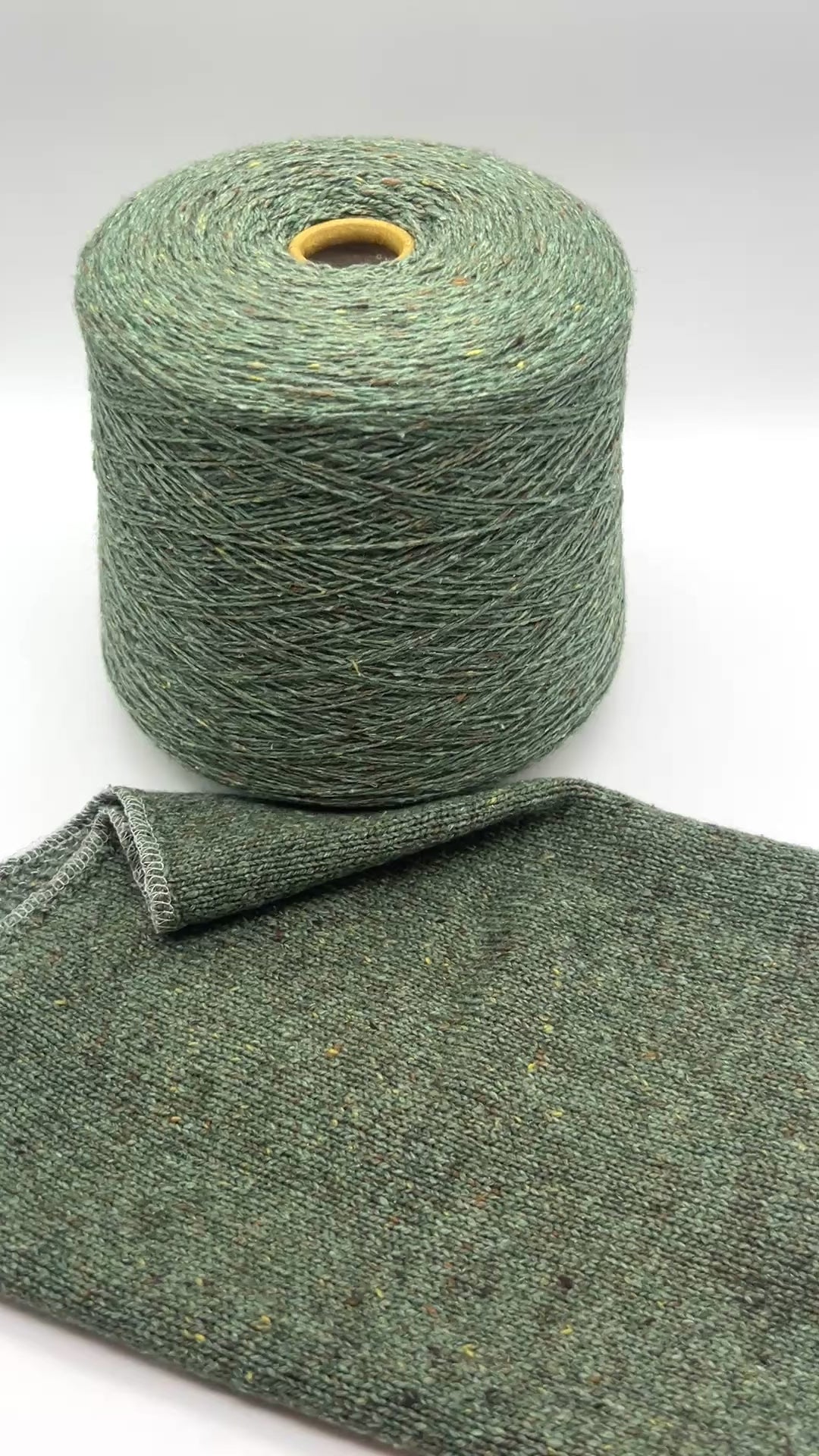 FILCOM TIBET TWEED 50% yak and 50% silk luxury Italian tweed yarn in a fine fingering weight for high-end knitting at iDOKNiT.