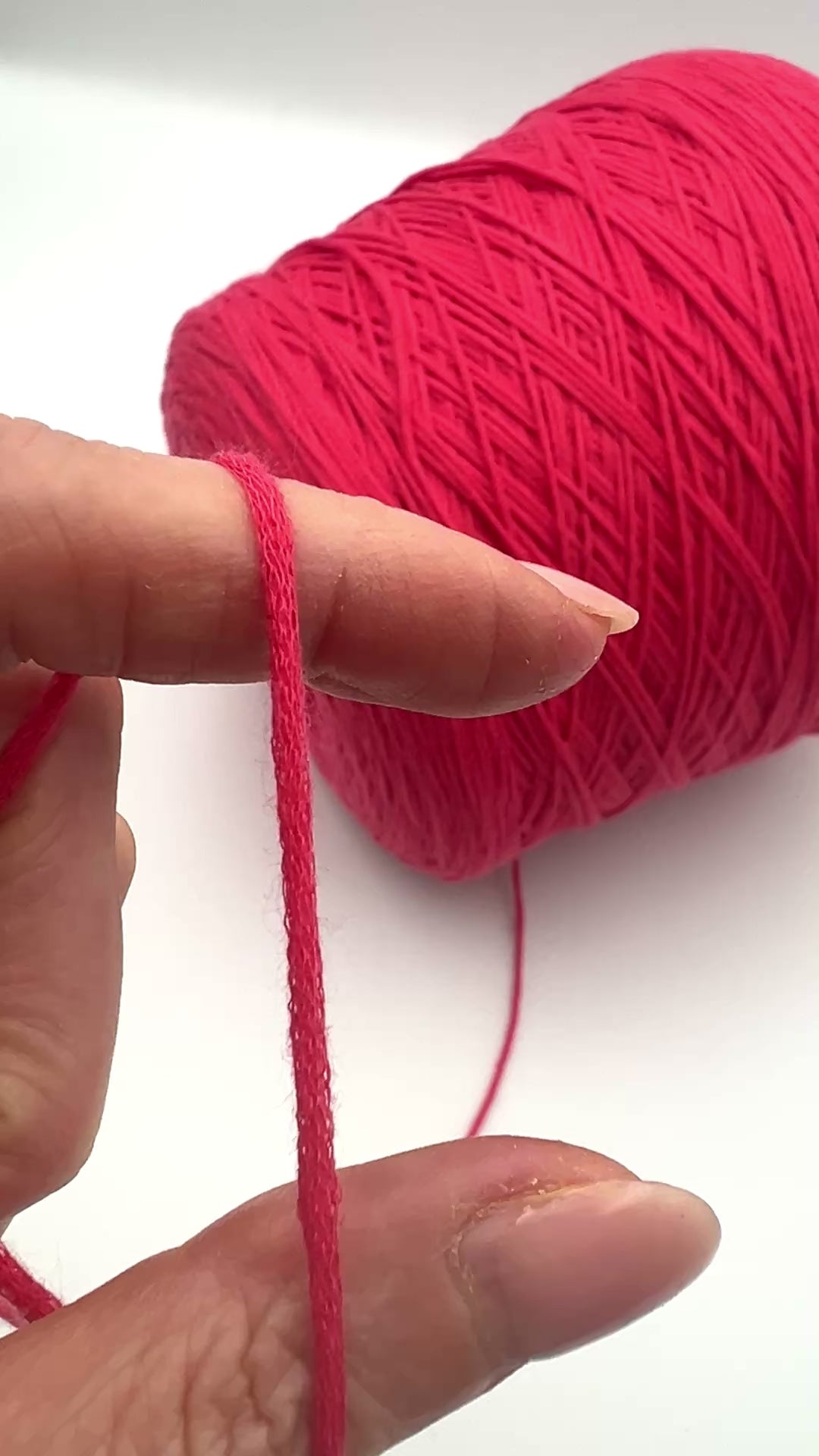 Filati Be.Mi.Va ORGANIC PARK premium 70% cotton and 30% nylon Italian fingering weight yarn with an elastic chainette structure for lightweight summer knitting at iDOKNiT.