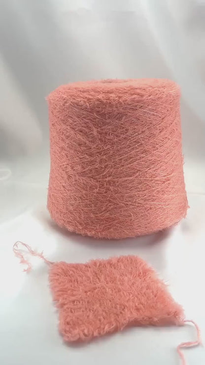 GRASS Merino 60 Silk 40 Fur Yarn, SILKGARDEN, Luxury Italian Yarn by RiGo, Available in Balls and on Cone, Lace Weight, 500m/100g (547y/3.52oz)