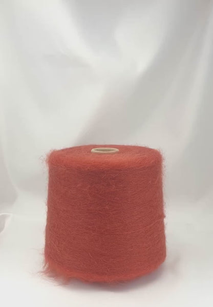 Мохеровая пряжа, AURORA, смесь мохера Superkid, итальянская пряжа, доступна в конусах или мотках, 1000 м/100 г (1094 ярда/3,52 унции)