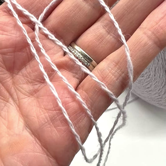 Elite iDOKNiT luxury lace weight carded yarn, LAMORA by Lanecardate Italy. 25% angora and 75% superfine merino wool blend, 800m/100g. Authentic Italian-made yarn with a signature soft halo and exquisite warmth curated by iDOKNiT for professional knitting.