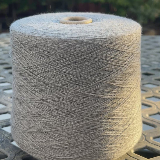 Loro Piana 80 percent cashmere 20 percent chinchilla natural Italian lace yarn from iDOKNiT