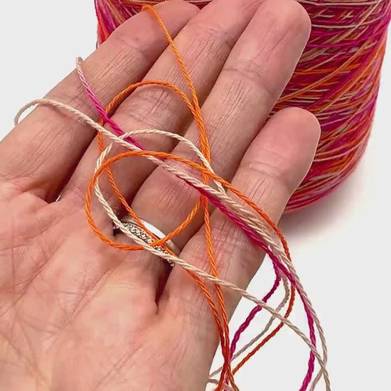 Luxury Italian merino wool yarn made for MISSONI
Fine weight merino yarn for luxury knitwear
Soft Italian merino wool yarn on cone
Designer quality merino yarn for sweaters and shawls
Luxury Italian fine gauge merino knitting yarn