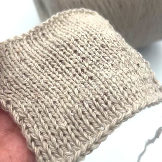 Millefili Sudoku merino viscose polyamide tweed lace weight yarn from iDOKNiT