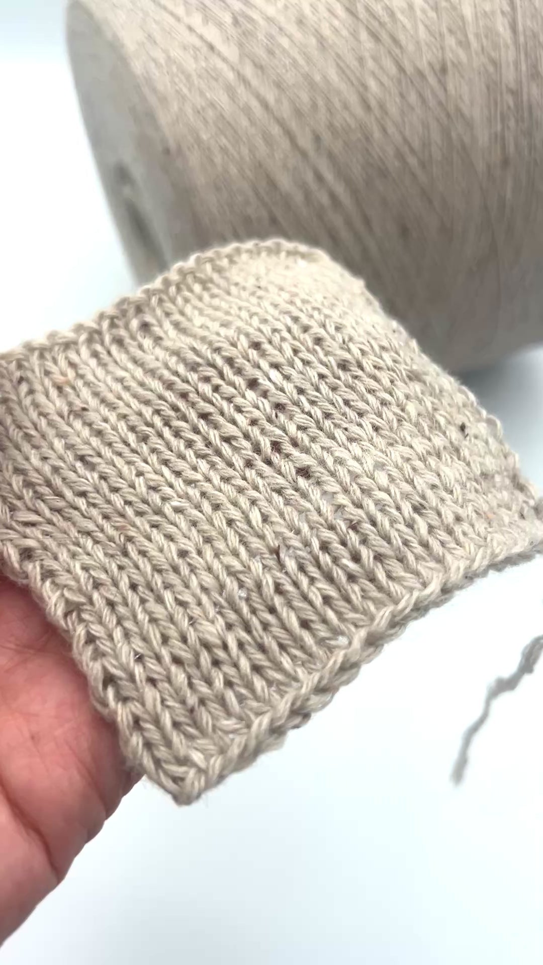 Millefili Sudoku merino viscose polyamide tweed lace weight yarn from iDOKNiT