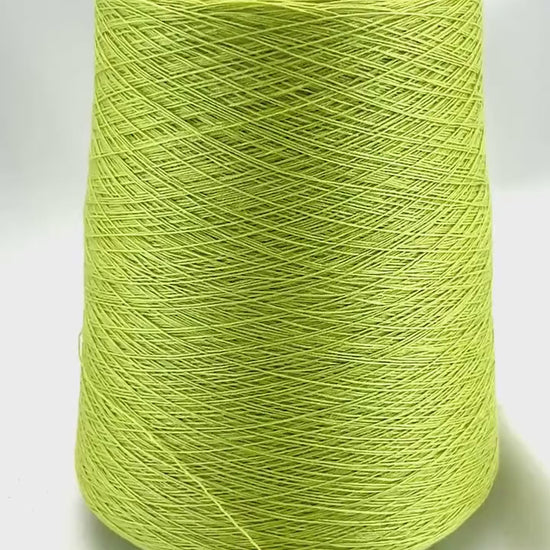Loro Piana SUPERCASH 100% cashmere lace yarn in Fluo Lemon, iDOKNiT shop