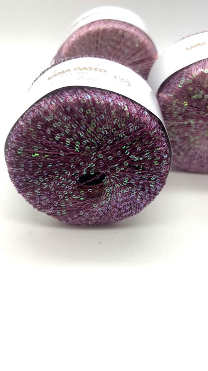 Paillettes Gradient ÉCLAIR, LIMITED 125-Year Anniversary Edition, Luxury Italian Yarn by Lana Gatto, Fine Weight, 130m/25g (142y/0.88oz)