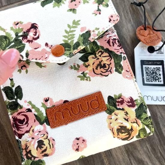 muud Betina canvas interchangeable knitting needle tip and cable case from iDOKNiT