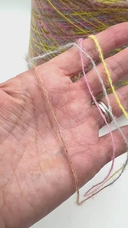 Fluffy BABY SURI Alpaca Yarn, PERU, Premium Italian Yarn by Filcom, Available in Balls and on Cones,  750m/100g (820y/3.52oz)