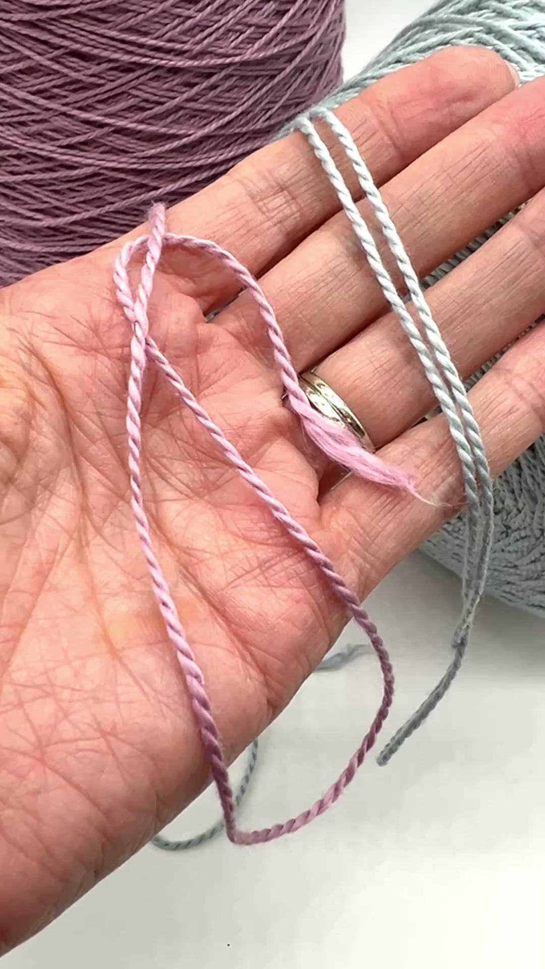 Elite iDOKNiT luxury cotton yarn, SCIROCCO by RiGo Italy. 100% mercerized cotton DK weight, Nm 2/5000. Authentic Italian-made high-sheen yarn curated by iDOKNiT for professional knitting.