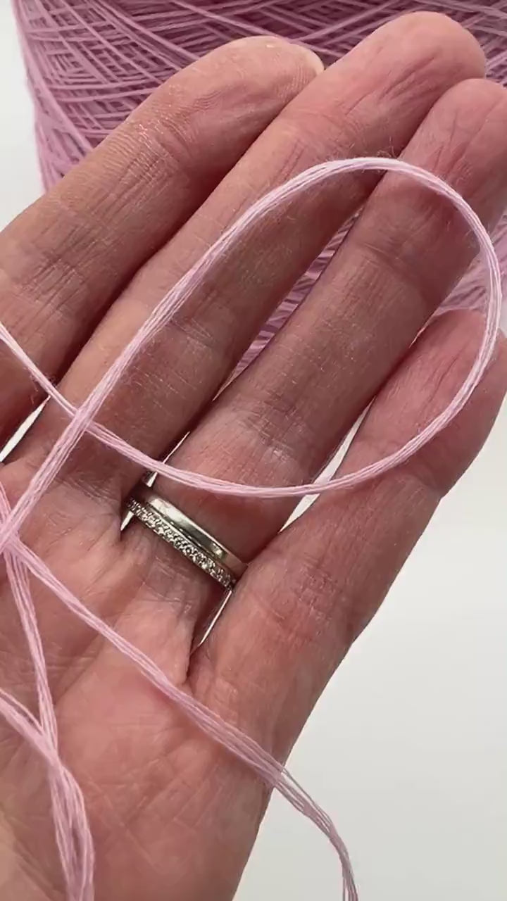 Elite iDOKNiT luxury lace yarn, MERINOS 6000 by RiGo Italy. 100% super soft merino wool, Nm 6000. Authentic Italian-made fine wool yarn with natural elasticity and breathability curated by iDOKNiT for professional knitting.