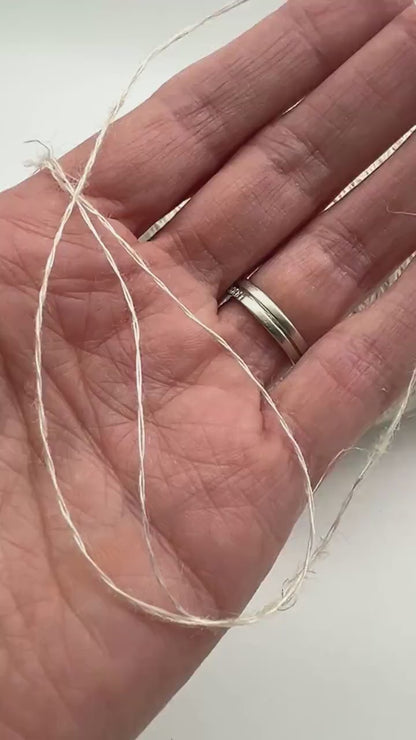 RARE Find: HEMP 100% Yarn, CANAPA, Luxury Italian Yarn by RiGo, Available in Balls or Cones, Lace Weight, 800m/100g (984y/3.52oz)