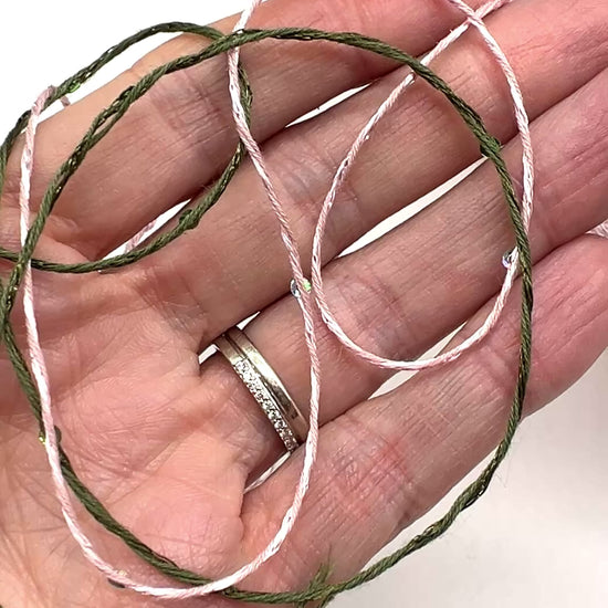 Professional grade RiGo STELLATO sport weight yarn from iDOKNiT, featuring a sophisticated 60% Italian cotton base with 2mm integrated paillettes. This authentic Italian-made yarn is curated by iDOKNiT to provide a refined shimmer and luxury finish for elegant, high-performance knitting projects.