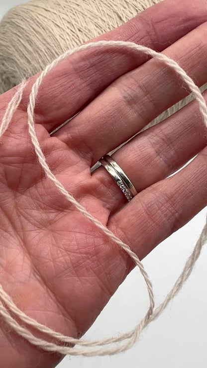 LAMBSWOOL Yarn, SHERWOOL, Premium Italian Yarn by Sesia, Available in Balls and Cones, Lace Weight, 500m/100g (546y/3.52oz)