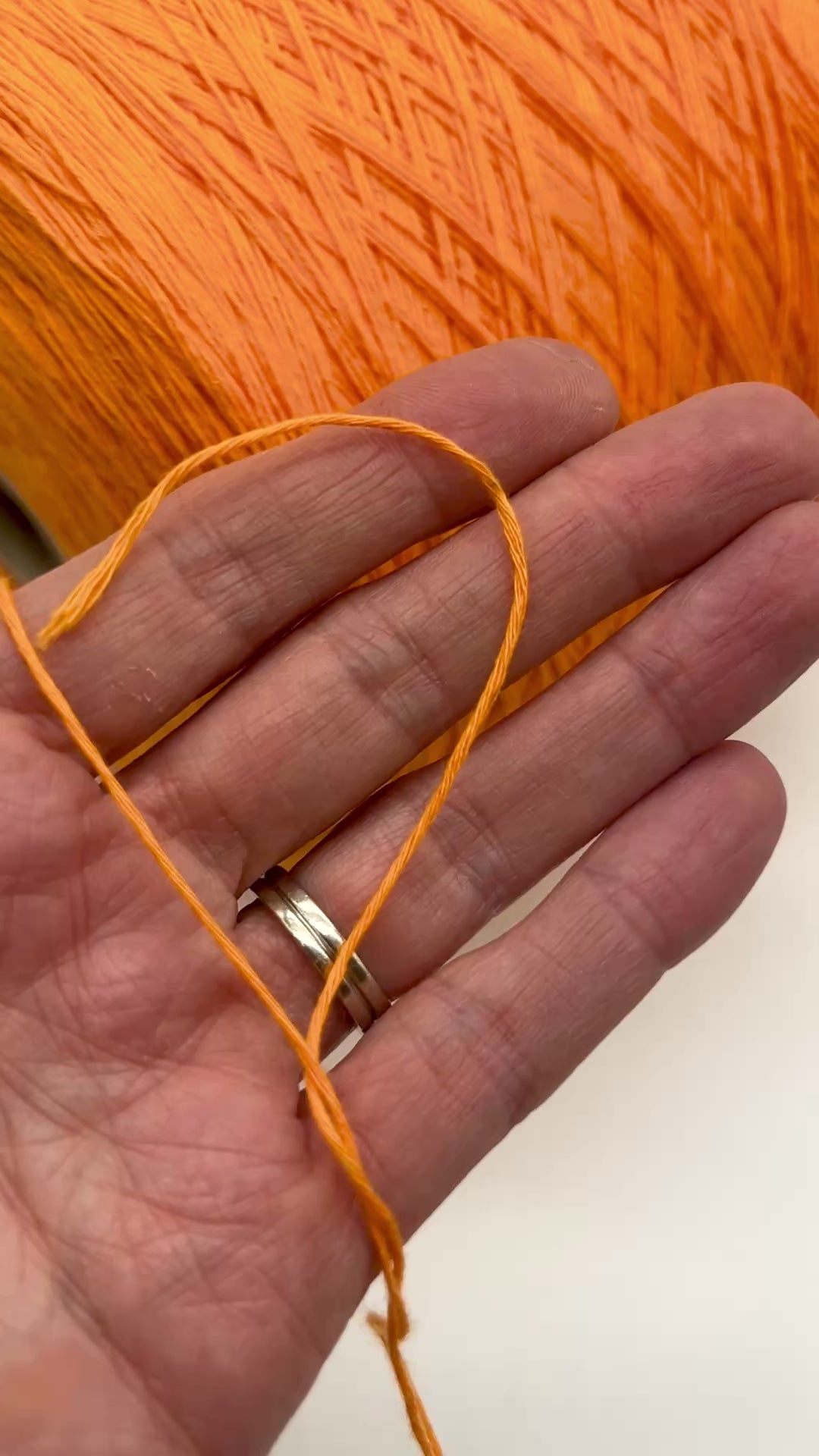 IAFIL ORGANIC STANDARD cotton and polyamide Italian fingering weight yarn for soft, breathable summer knitting at iDOKNiT.