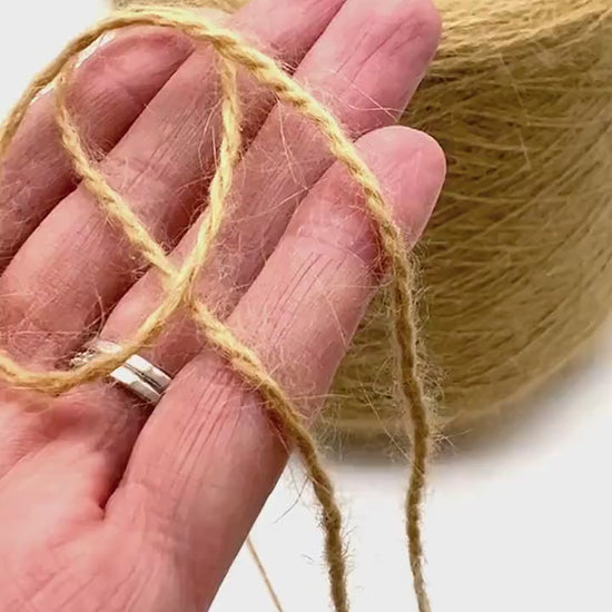 Filati Biagioli Modesto Italian angora lace yarn in soft fluffy texture, luxury light fingering yarn made in Italy, photographed by iDOKNiT for premium knitting and crochet projects