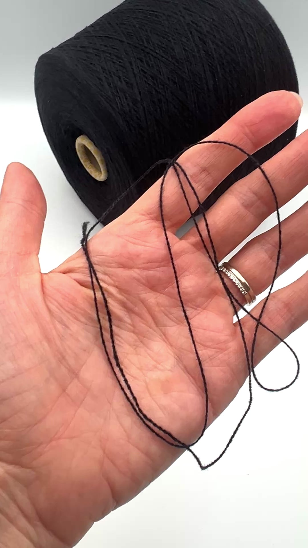 Biagioli Modesto Cashmere 10 merino wool cashmere lace weight yarn in hand wound balls from iDOKNiT