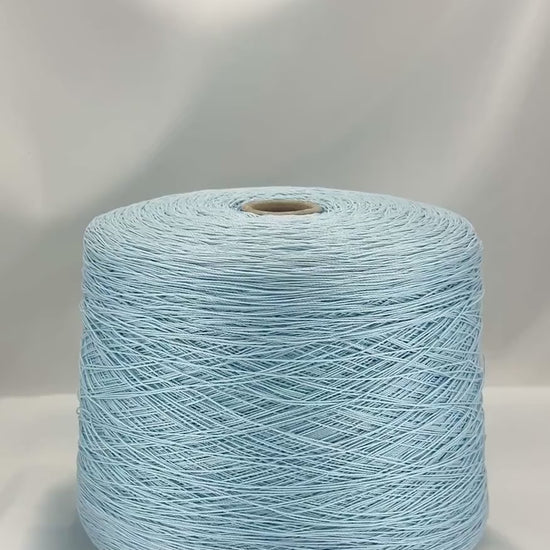 Sesia Cable 8MG mercerized cotton lace weight yarn in hand wound balls from iDOKNiT