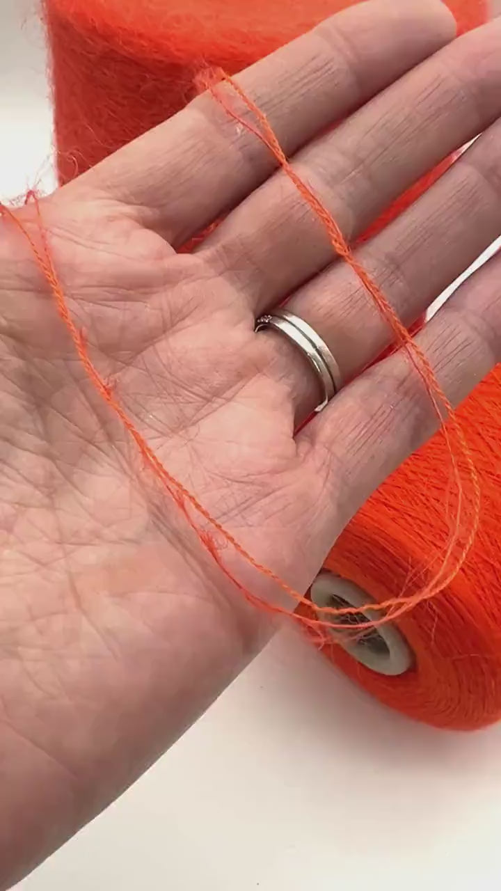 ILARIA AURORA mohair and WISH merino perfect color match
Luxury Italian mohair and merino lace yarns
Perfectly matched mohair and merino yarn colors for knitting
Italian Superkid mohair and extrafine merino yarn close up
Soft halo mohair with smooth merino yarn pairing
