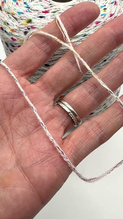 Mohair Merino CABLE Tweed, LIFE, Luxury Selection Italian Yarn by RiGo, Available in Balls and on Cone, Sport Weight, 350m/100g (382y/3.52oz)