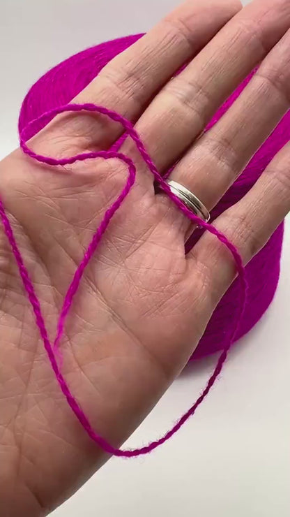 Elite iDOKNiT luxury lace yarn, LHASA by Filcom Italy. 40% yak, 40% cashmere, and 20% silk blend, Nm 2/11000. Authentic Italian-made ultra-fine yarn with natural warmth and soft bloom curated by iDOKNiT for professional knitting.