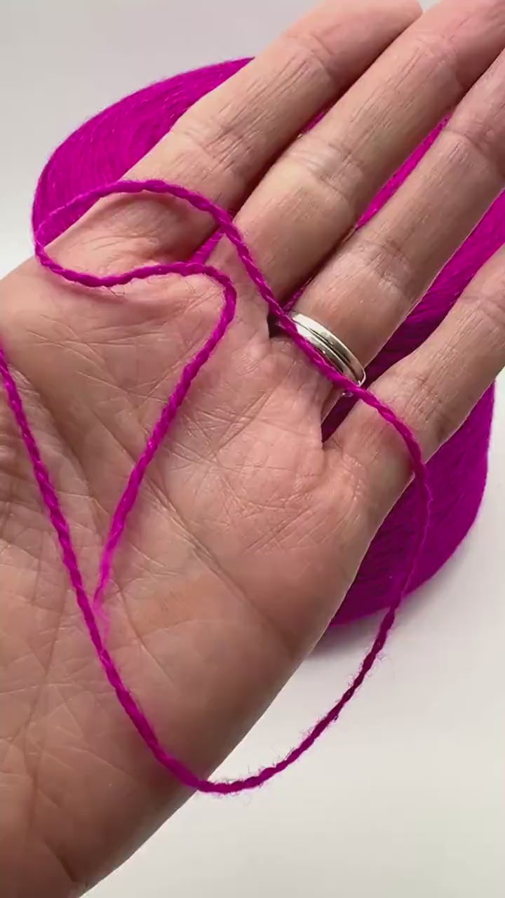 Elite iDOKNiT luxury lace yarn, LHASA by Filcom Italy. 40% yak, 40% cashmere, and 20% silk blend, Nm 2/11000. Authentic Italian-made ultra-fine yarn with natural warmth and soft bloom curated by iDOKNiT for professional knitting.