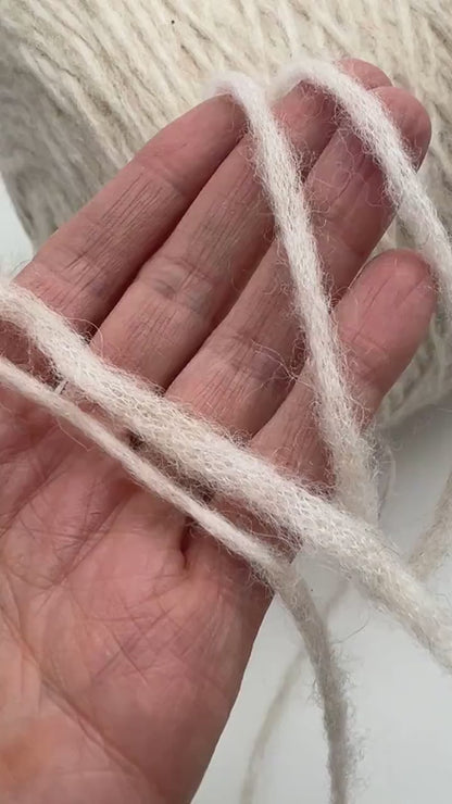 BABY Alpaca Merino Bulky Cable Yarn, PUNO, Lightweight Premium Italian Yarn by Filitaly Lab, Available in Balls and on Cones, 220m/100g (240y/3.52oz)