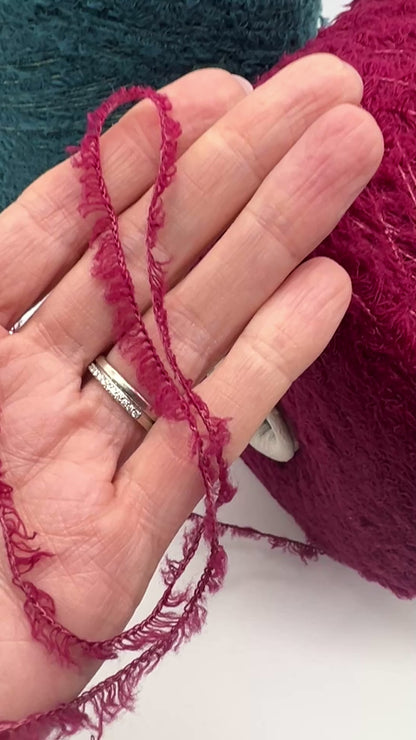 Merino Silk GRASS Yarn, PICCADILLY, Luxury Italian Yarn by Ri.Go, Sold in Balls or on Cones, Lace/Light Fingering Weight, 470m/100g (514y/3.52oz)