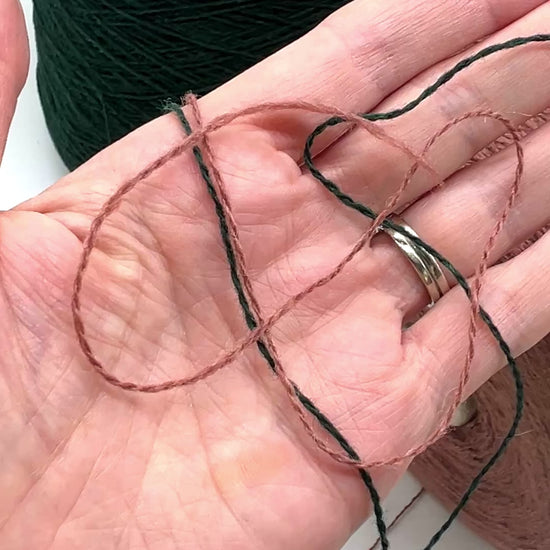 Luxury iDOKNiT Filitaly Lab PEPITA yarn featuring a delicate 75% Baby Alpaca and 25% Polyamide lace weight blend in Nm 2/14000 for high-end Italian knitwear.