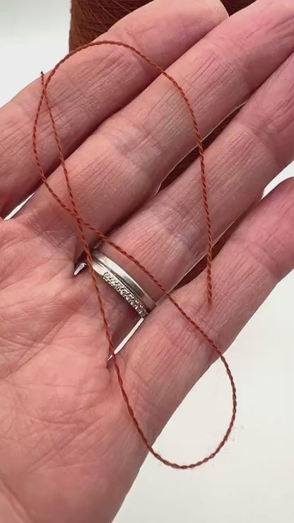 Merino 100% Yarn, WISH, Premium Italian Yarn by Loro Piana, Available in Balls and on Cone, Lace Weight, In 2 STRANDS - 1500m/100g (1640y/3.52oz)