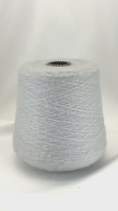 FLUFFY Cashmere 74 Silk 26 Yarn, NUAGE, Luxury Italian Yarn by CARIAGGI, Available in Balls and on Cone, 1200m/100g (1312y/3.52oz)