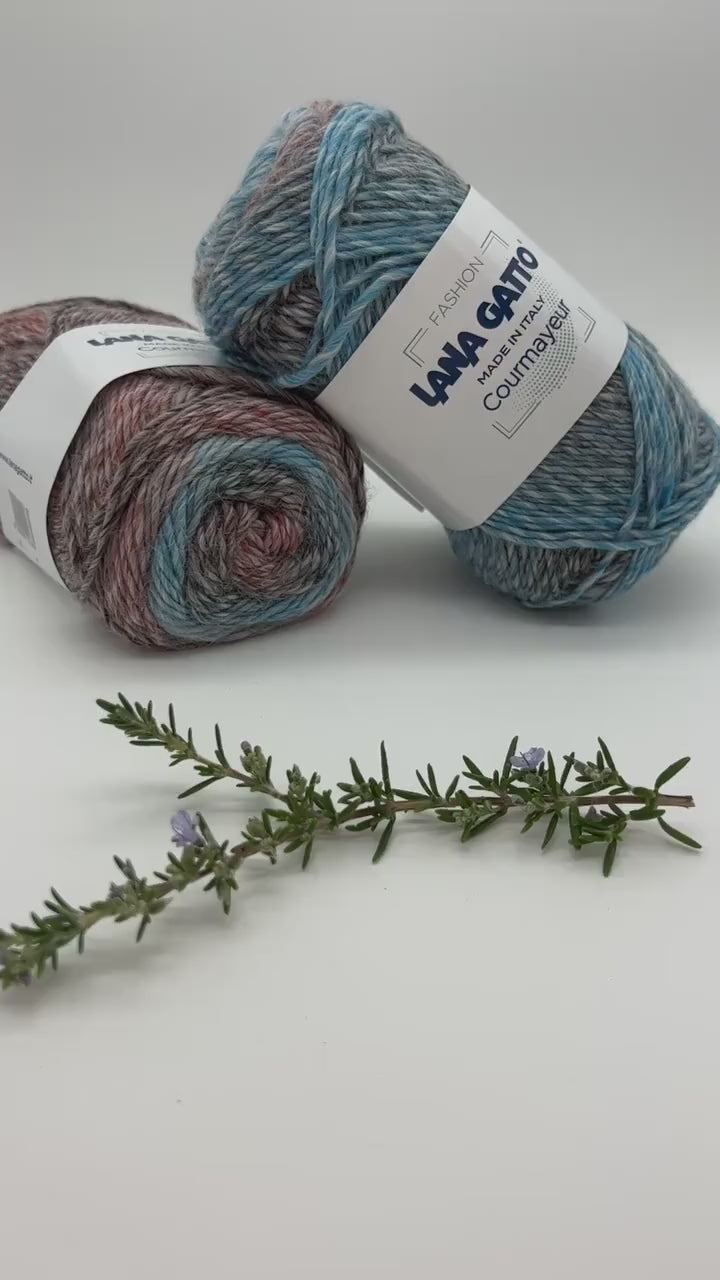 Lana Gatto COURMAYEUR Wool Alpaca Aran Yarn Italy – iDOKNiT