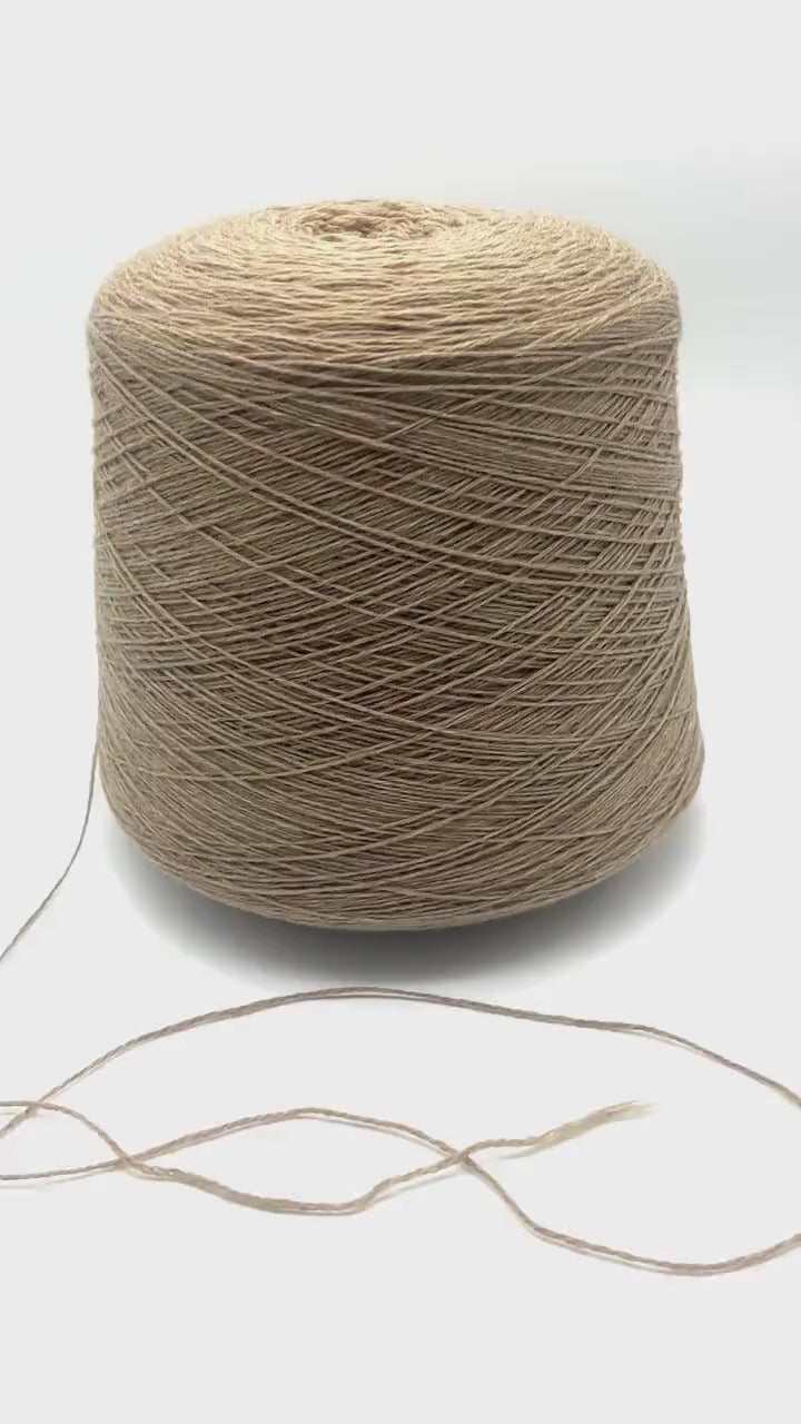 Zegna Baruffa SUPERGEELONG 100 percent extrafine Italian merino wool yarn ball and cone from iDOKNiT