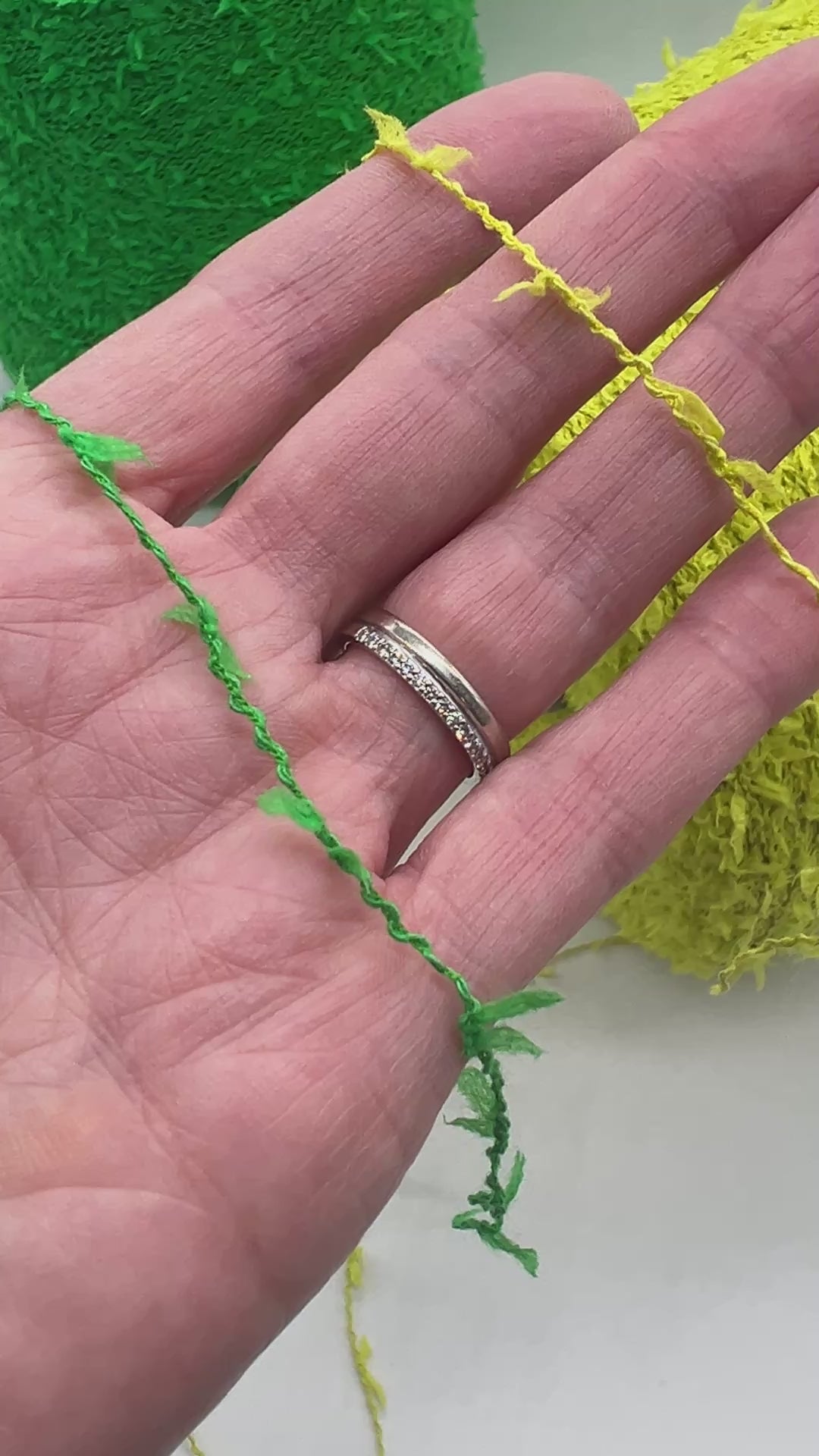 Filati BE.MI.VA DOREEN cotton polyamide fancy yarn cone lace weight