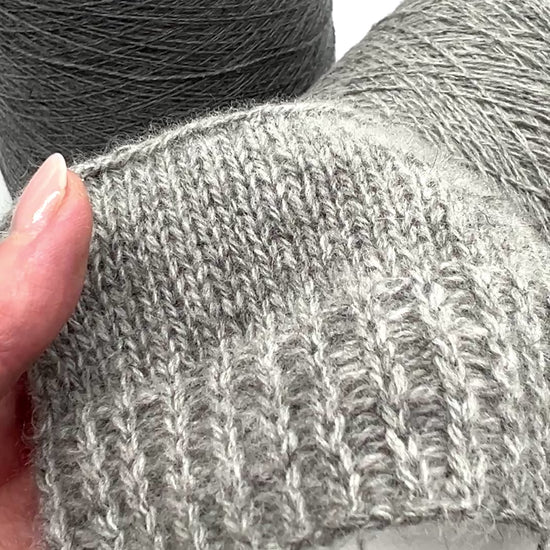 Loro Piana CINCICASH ultra-luxury 80% cashmere and 20% sable Italian lace weight yarn for high-end knitting at iDOKNiT.
