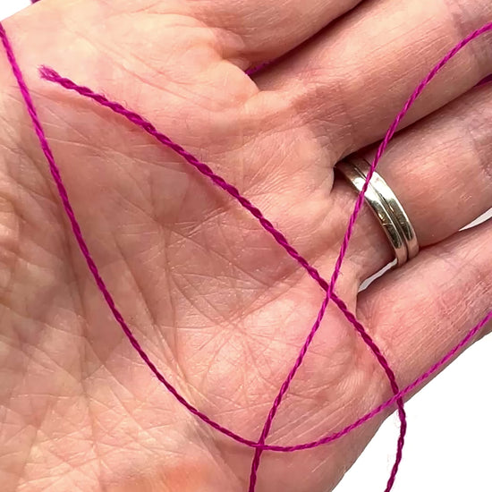 Close-up of iDOKNiT SÜDWOLLE GROUP VICTORIA yarn, showing the ultra-fine Lace weight texture of 100% Extrafine Merino Wool (Superwash) in a ready-to-use ball.