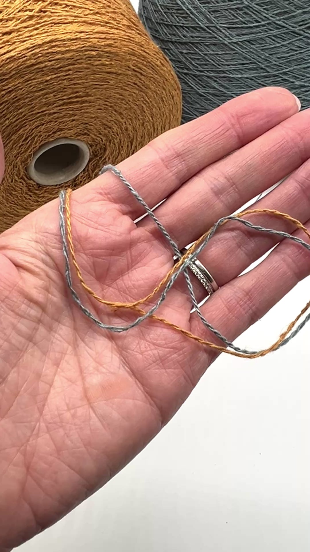 Ultra-luxury iDOKNiT lace weight yarn, VINICUNCA by Filcom Italy. 20% vicuña and 80% mulberry silk blend, Nm 2/14000. Authentic Italian-made yarn featuring the world's rarest animal fiber for unparalleled softness and luster curated by iDOKNiT.